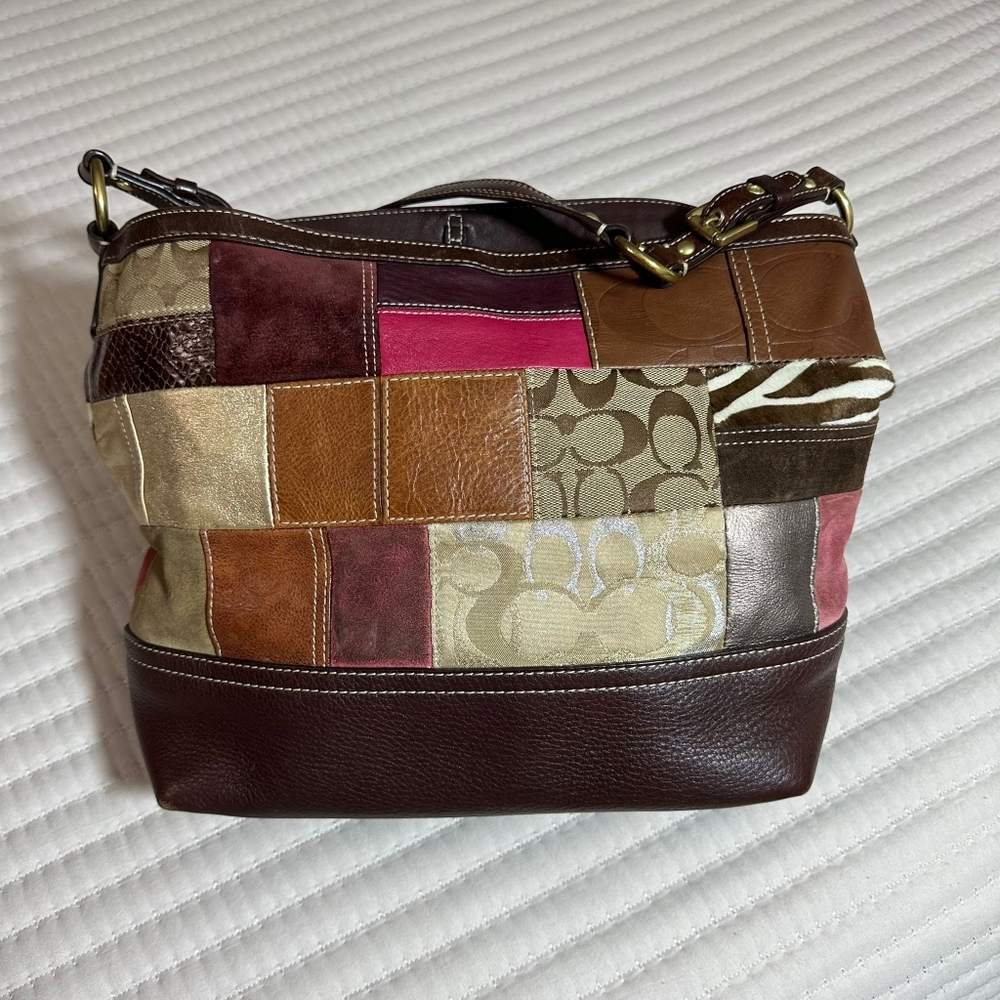 Coach Patchwork Shoulder Bag/Tote